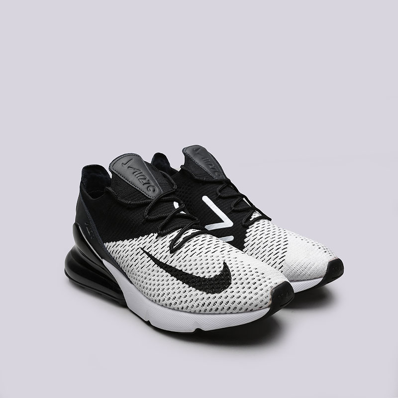 мужские черные кроссовки Nike Air Max 270 Flyknit AO1023-100 - цена, описание, фото 2